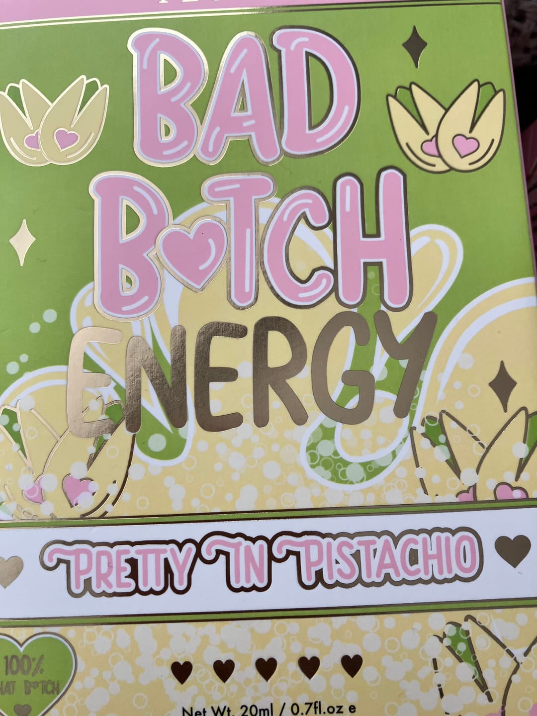 Customer photo review of Bad Bitch Energy Lip Conditioner & Oil Duo