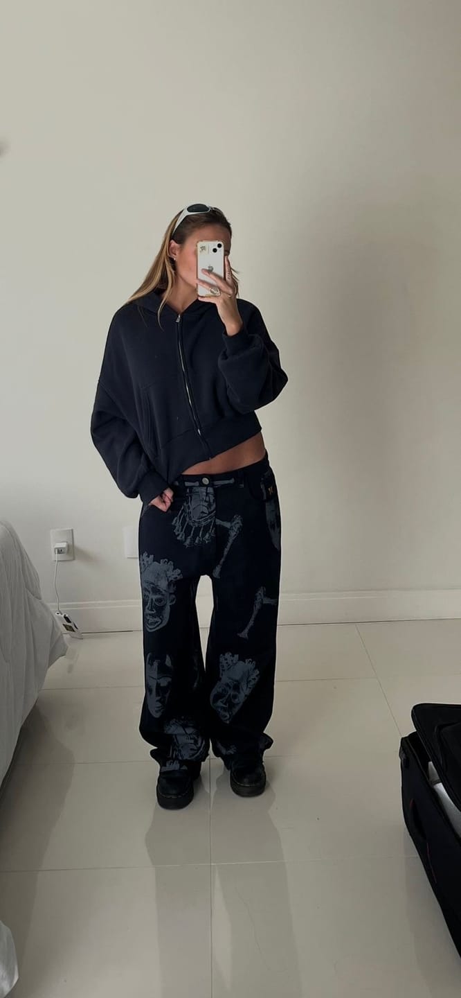 Customer photo review of MÁSCARAS ANCESTRAIS PANTS