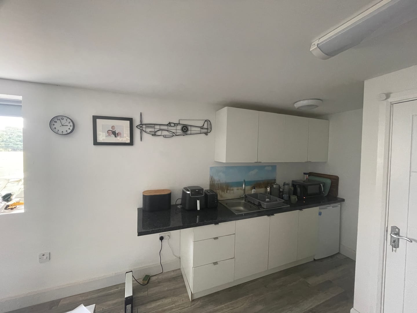 Customer photo review of Spitfire MK IX ALT Silhouette Metal Wall Art