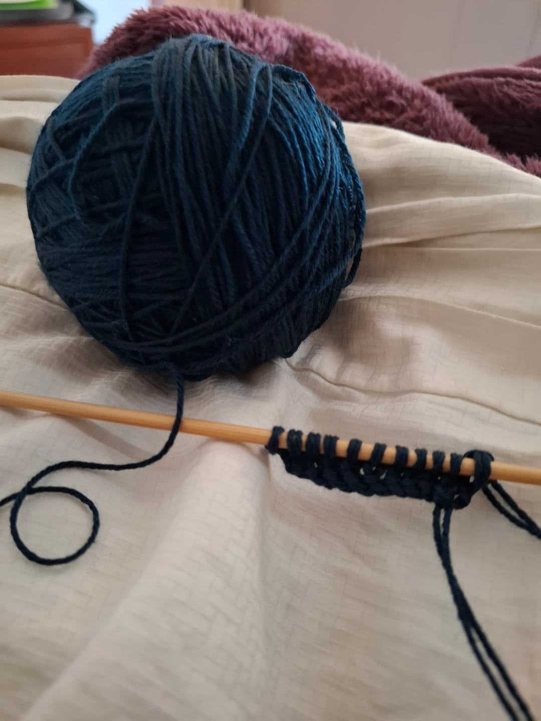 Customer photo review of Petróleo oscuro 936 merino light sport
