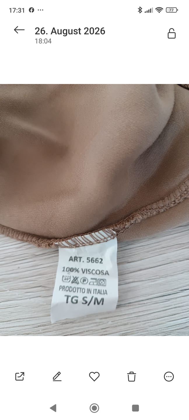 Customer photo review of Satin Top