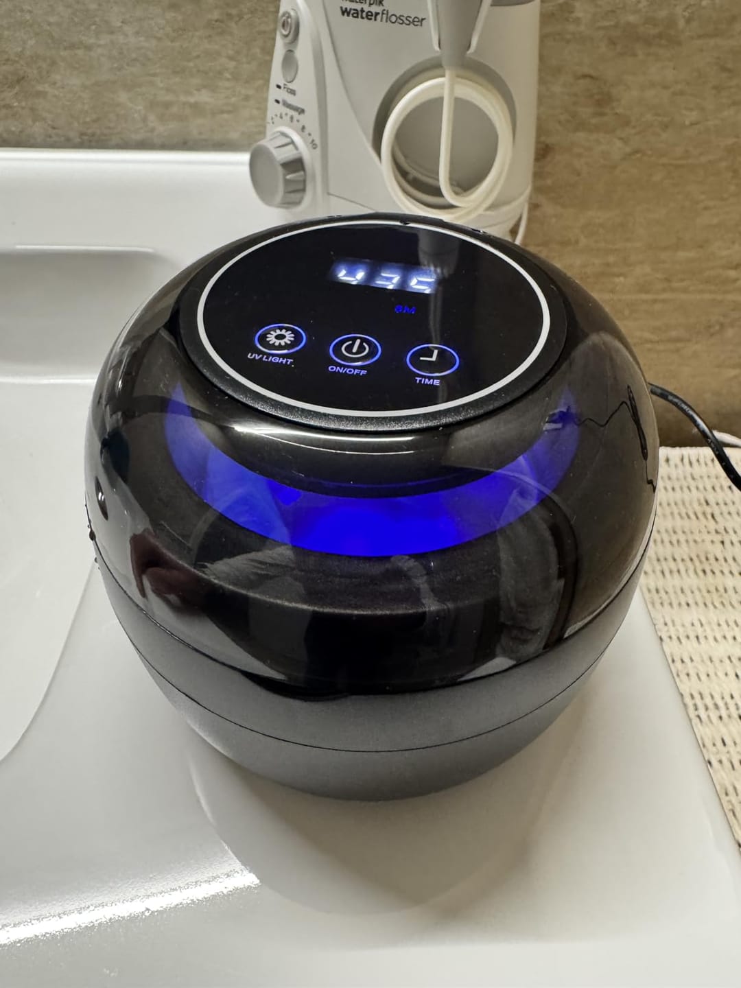 Customer photo review of DentaSonic - UV Ultrasonic Denture & Retainer Cleaner