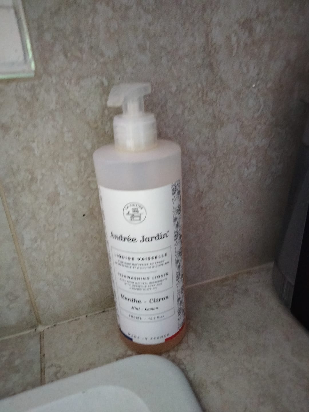Customer photo review of Liquide vaisselle 500 ml