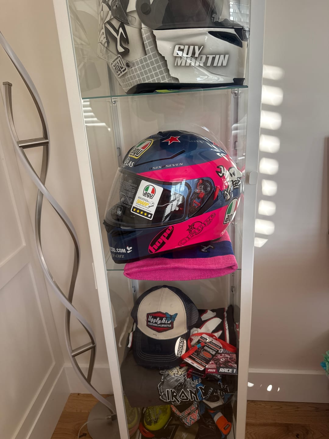 Customer photo review of Sylvain Guintoli x Diamond Charity Cap – Donation