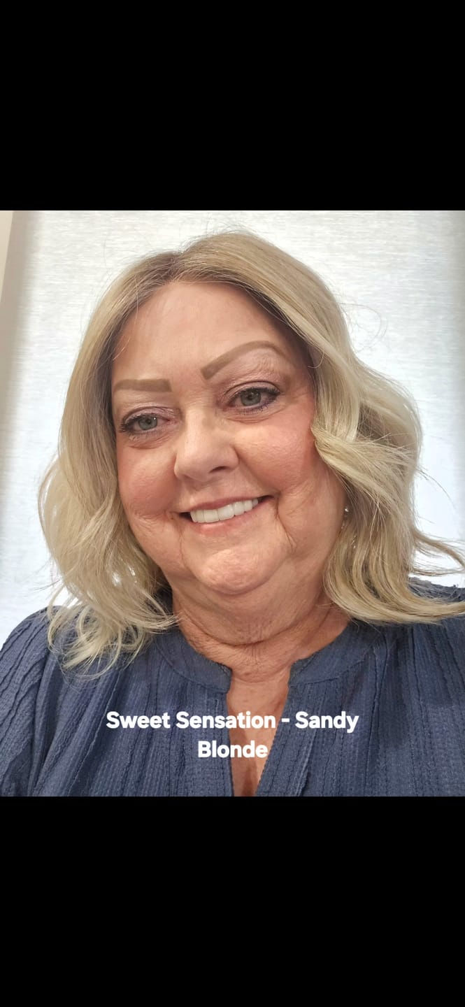 Customer photo review of SWEET SENSATION - Sandy Blonde