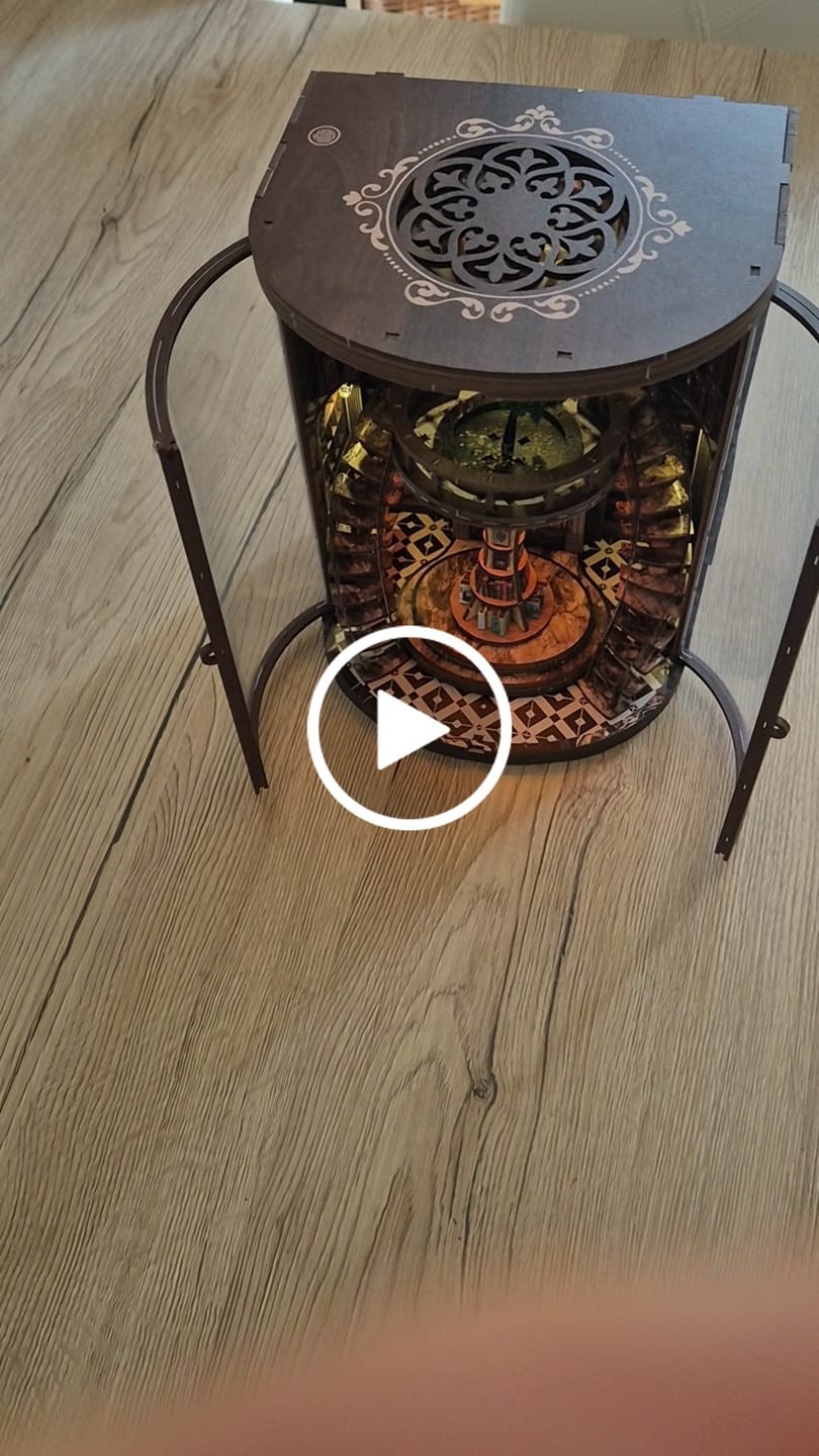 Customer video review of Book Nook Wisdom Ring Book Repository