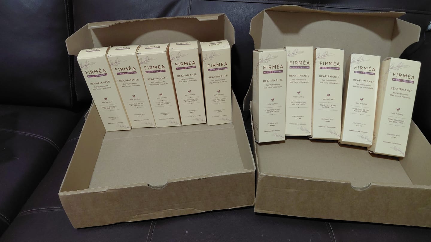 Customer photo review of Aceite Corporal Reafirmante - Combate Celulitis, Flacidez y Arrugas