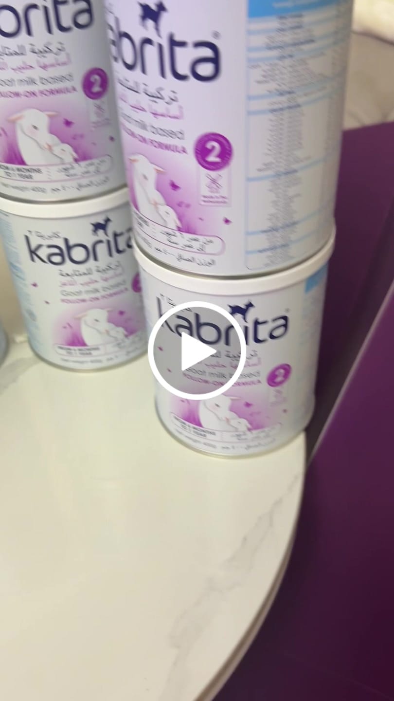 Customer video review of Kabrita Stage 3 Goat Milk Based Growing-up Formula 800g (12+ months)