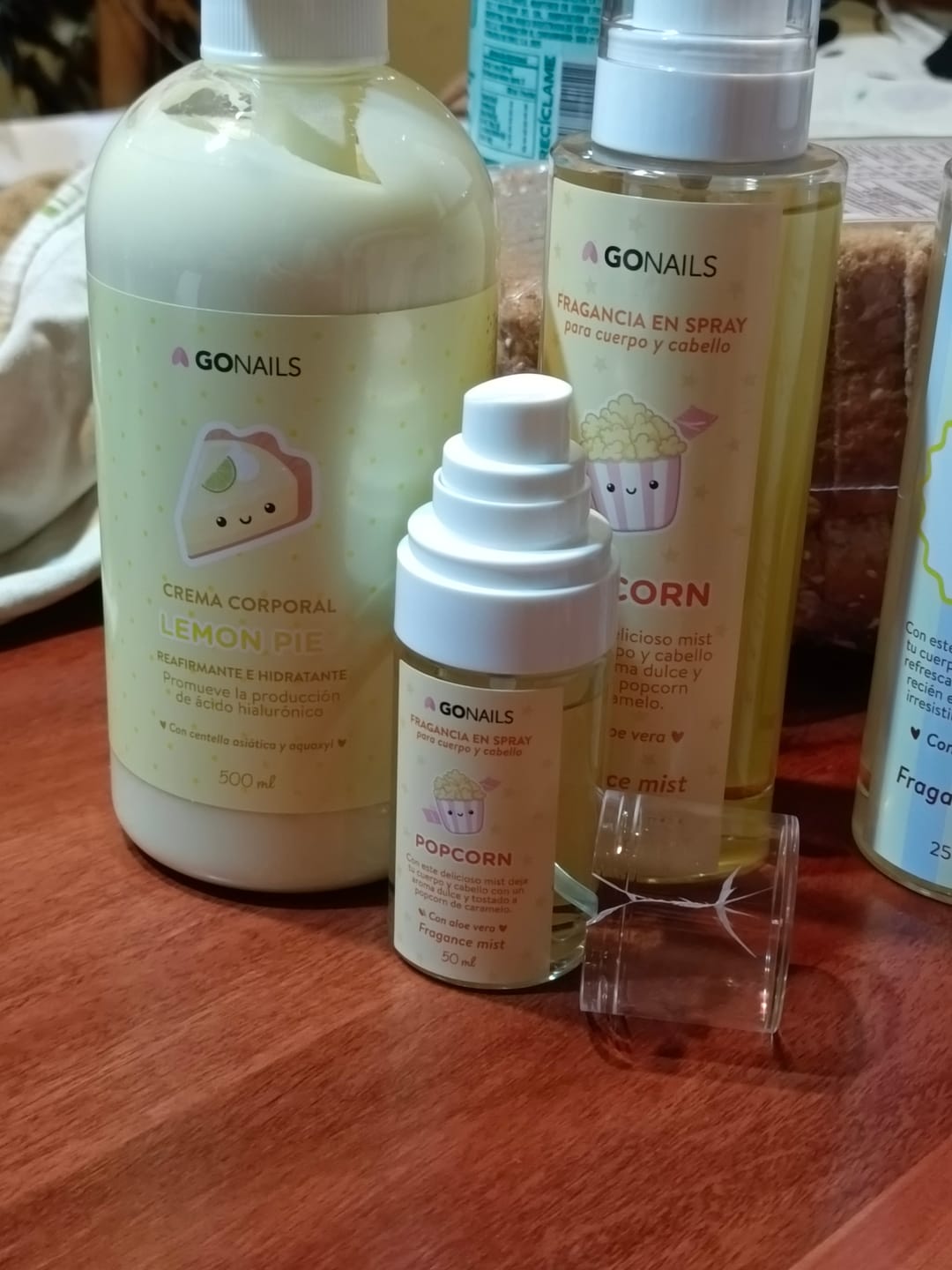 Customer photo review of Fragancia Corporal - Popcorn
