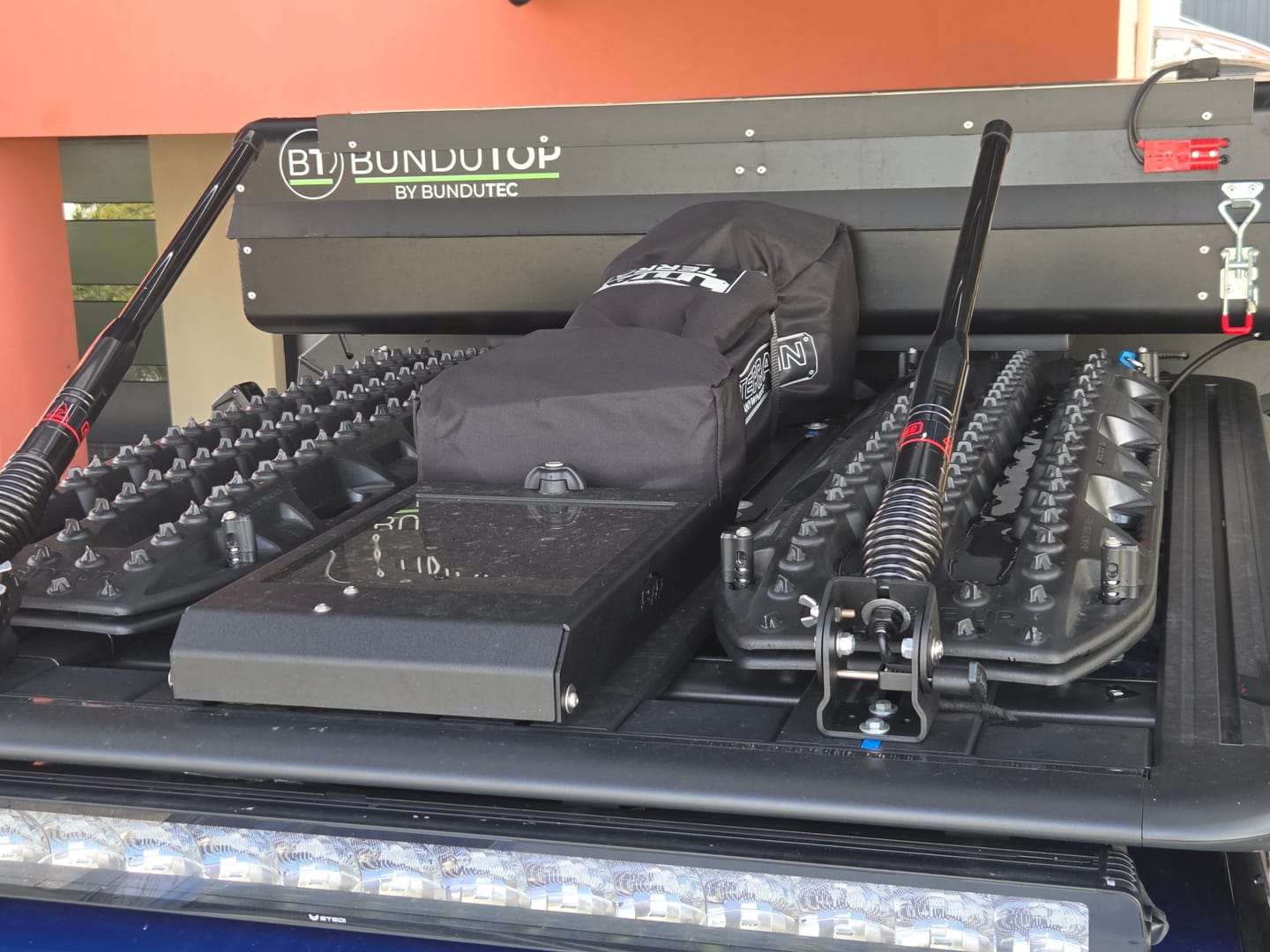 Customer photo review of Titan Terrain - Cover Bag for Rugged Floor Jack + Mounting Bracket