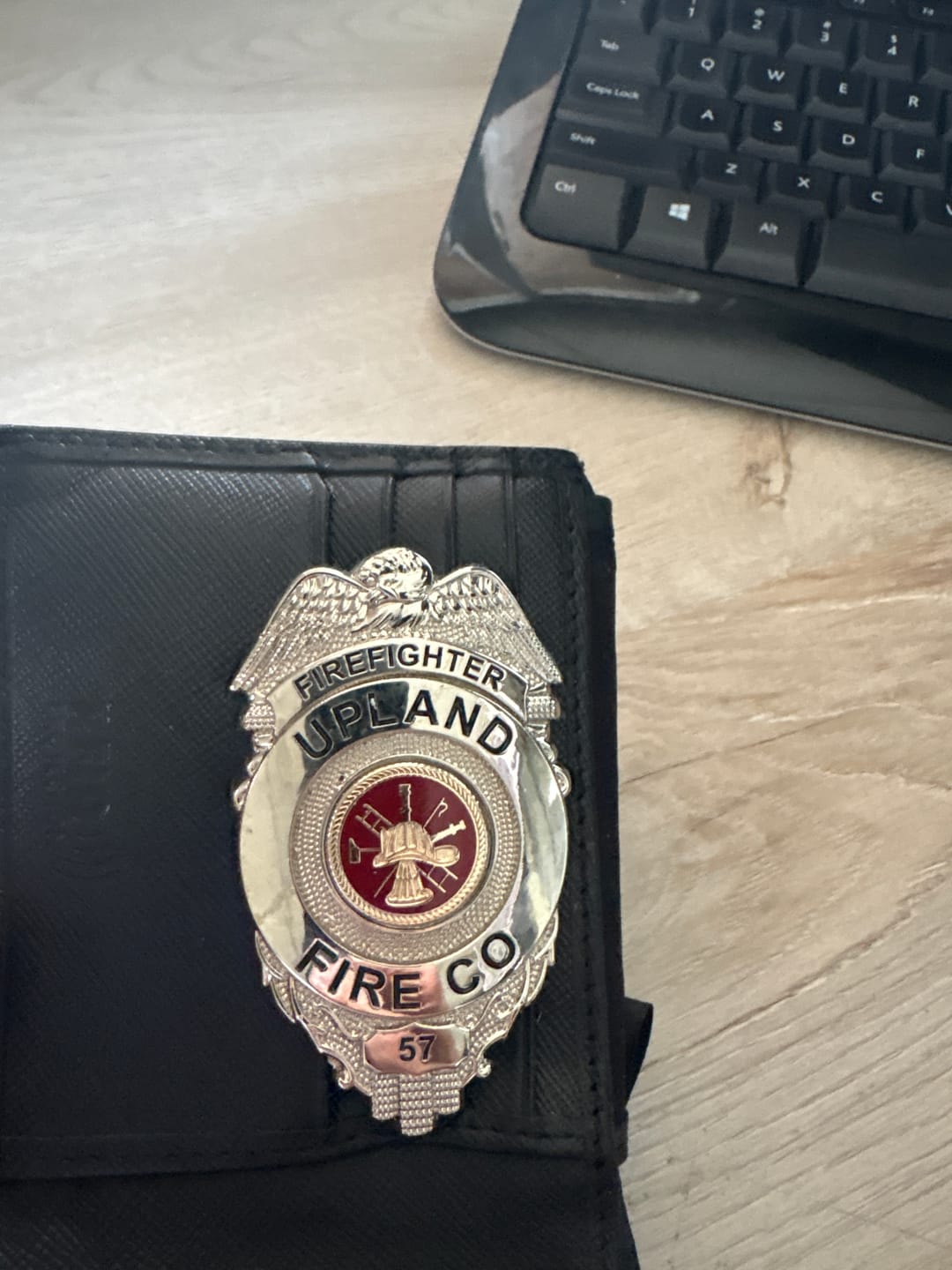Customer photo review of Customizable Badge MA16