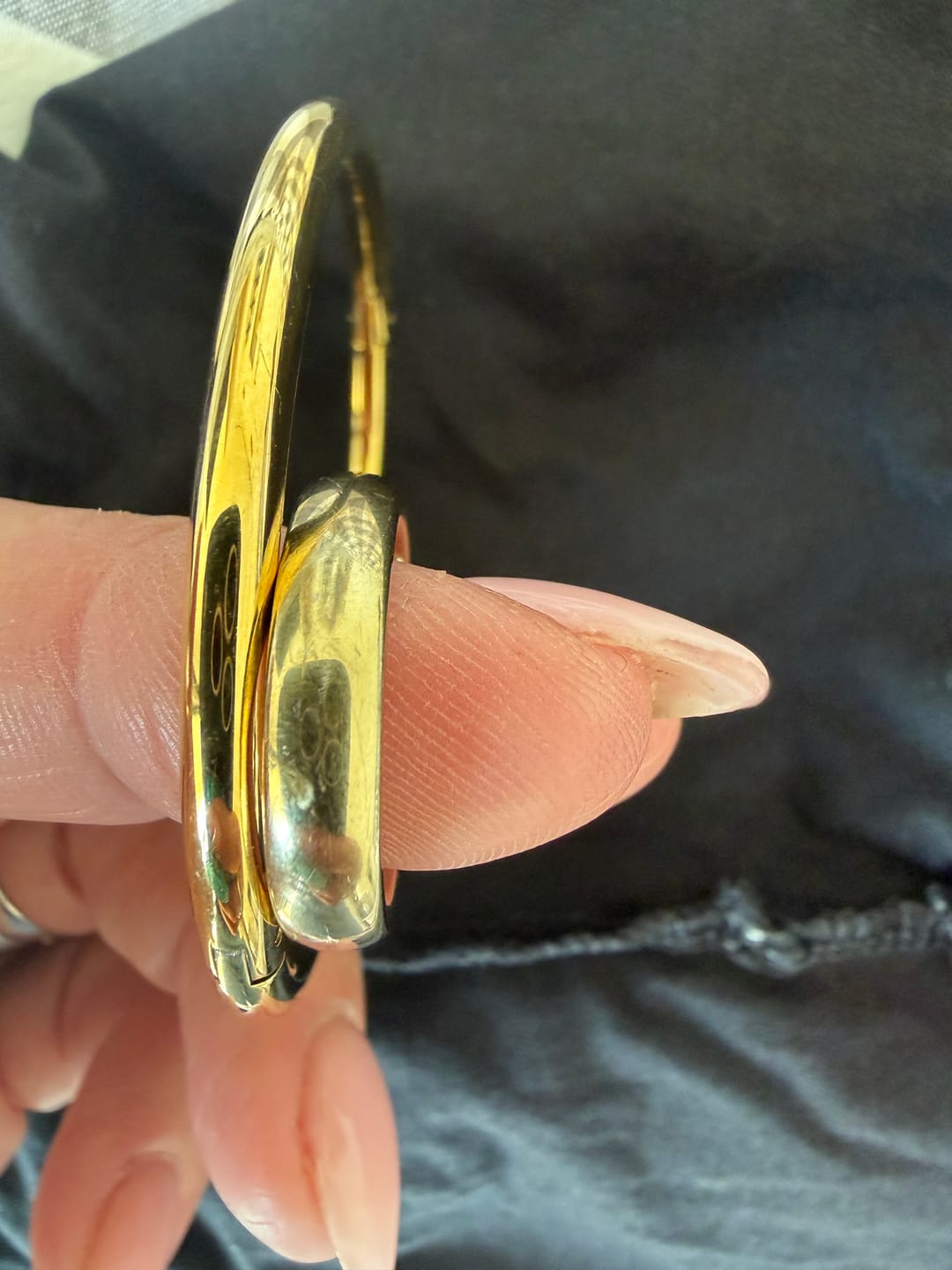 Customer photo review of Classic Stacking Ring