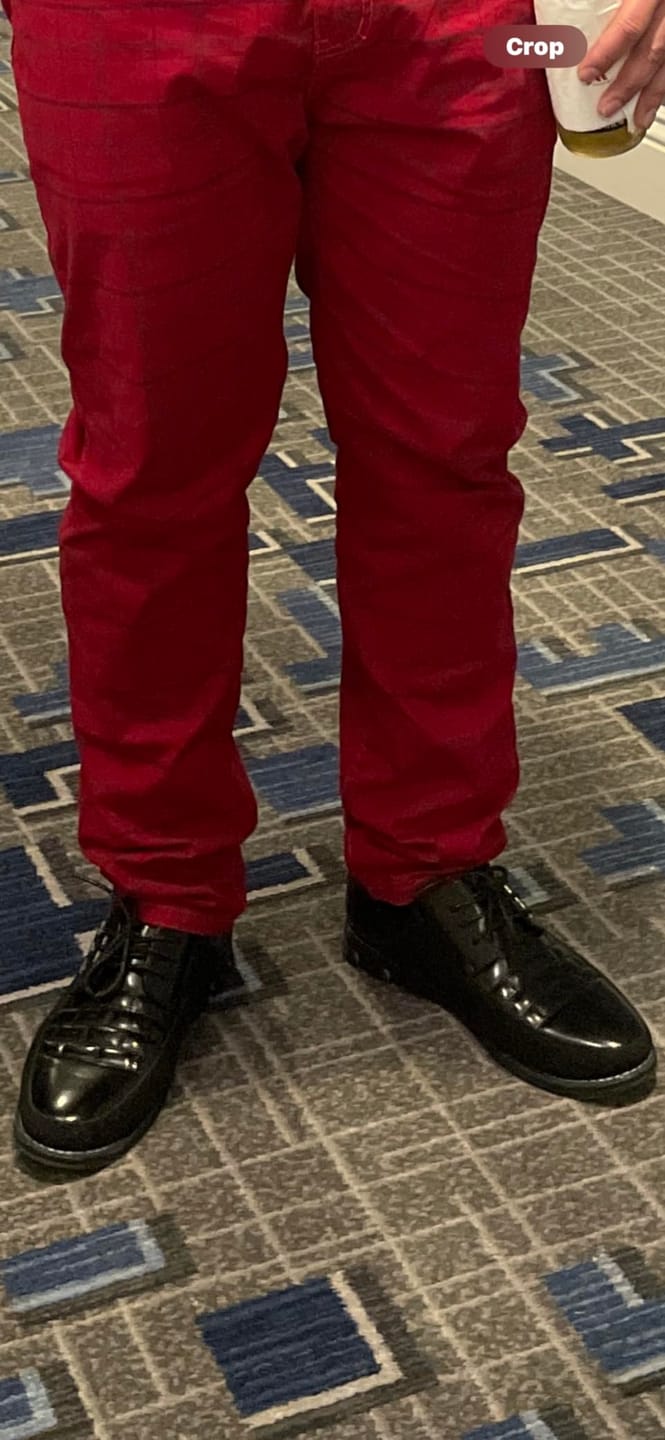 Customer photo review of Men's Hybrid Oxfords