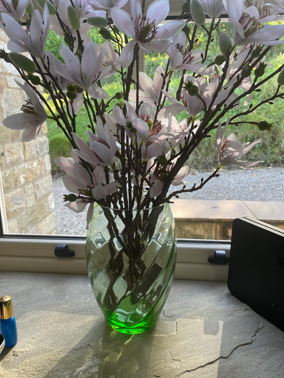 Customer photo review of Light Green Marika Oval Vase