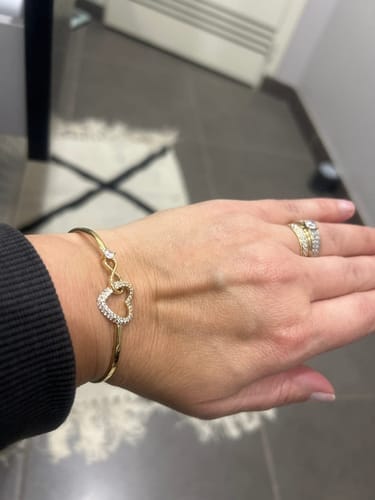 Customer photo review of Till Min Dotter – Infinity Heart-Armband – Alltid I Mitt Hjärta, För Alltid Sammanlänkade