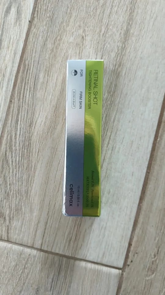 Customer photo review of Retinol Eye Cream – Firming & Brightening