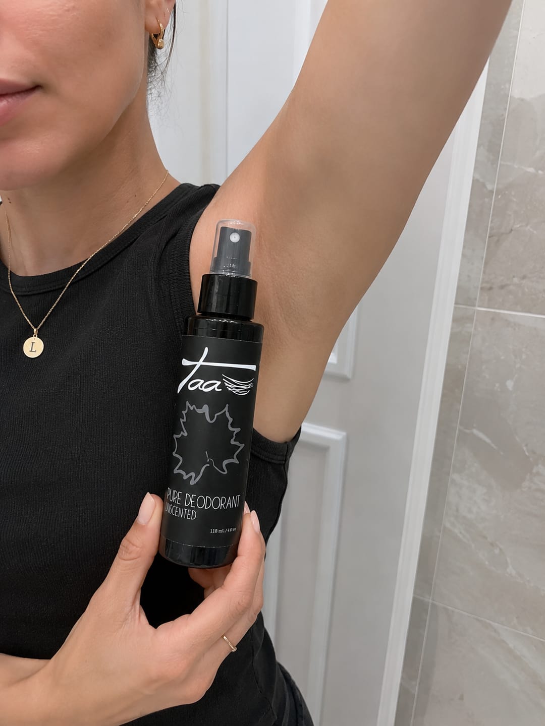 Customer photo review of Pure Deodorant