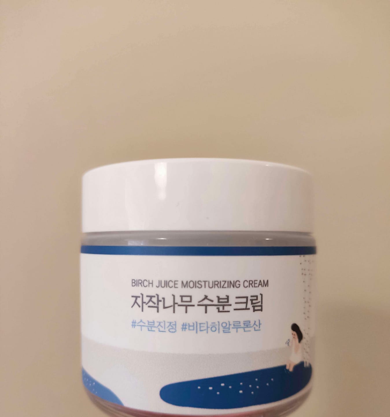 Customer photo review of Intensīva mitrināšana ar bērzu sulas ekstraktu ROUND LAB Birch Juice Moisturizing Cream