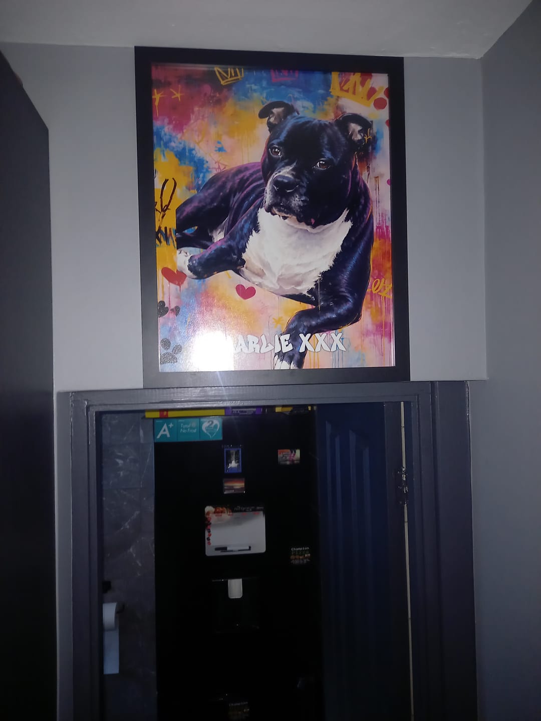 Customer photo review of Graffiti -  Personalised Poster