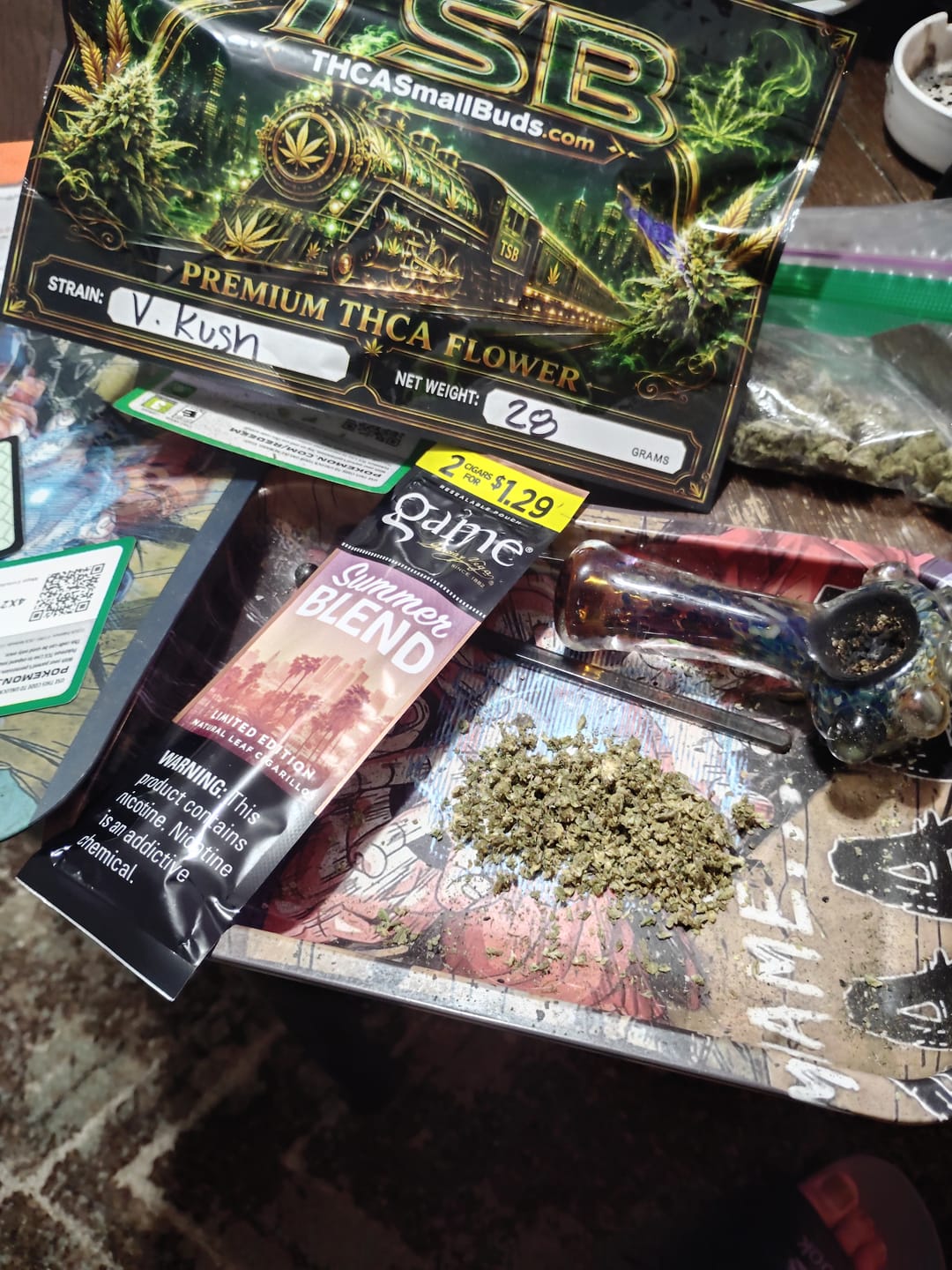 Customer photo review of Cheap Indoor THCA Flower Ounce
