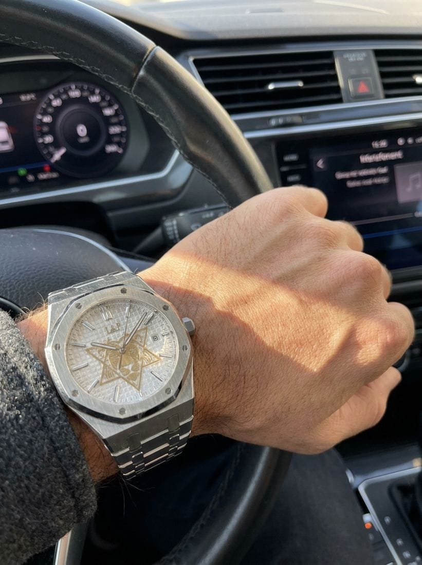 Customer photo review of L&P™ Lion Shield