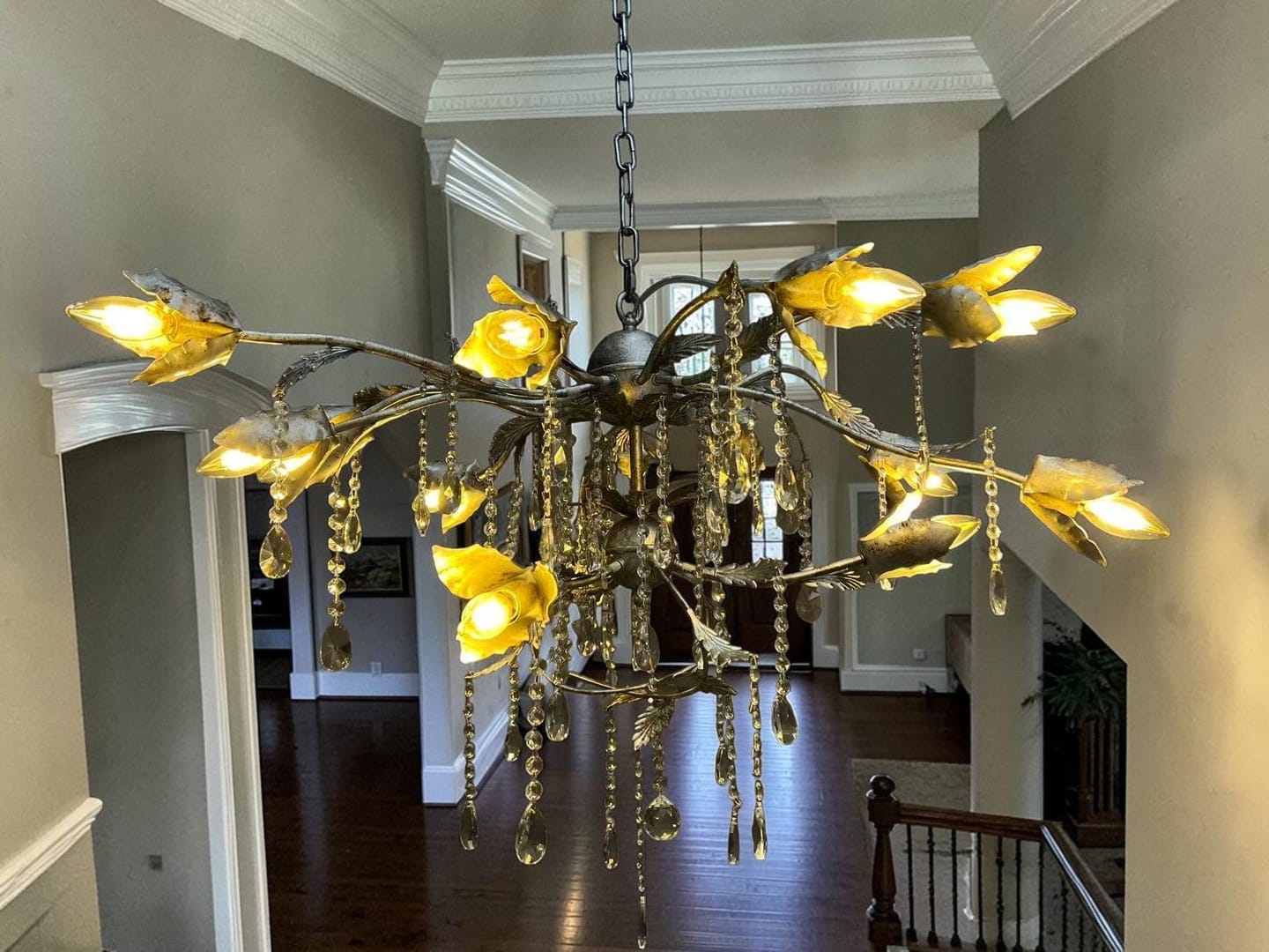 Customer photo review of Vaticcio Round Chandelier