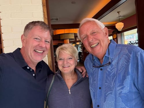 Reviewer's Deep Collagen Cream in use by a group of smiling people.