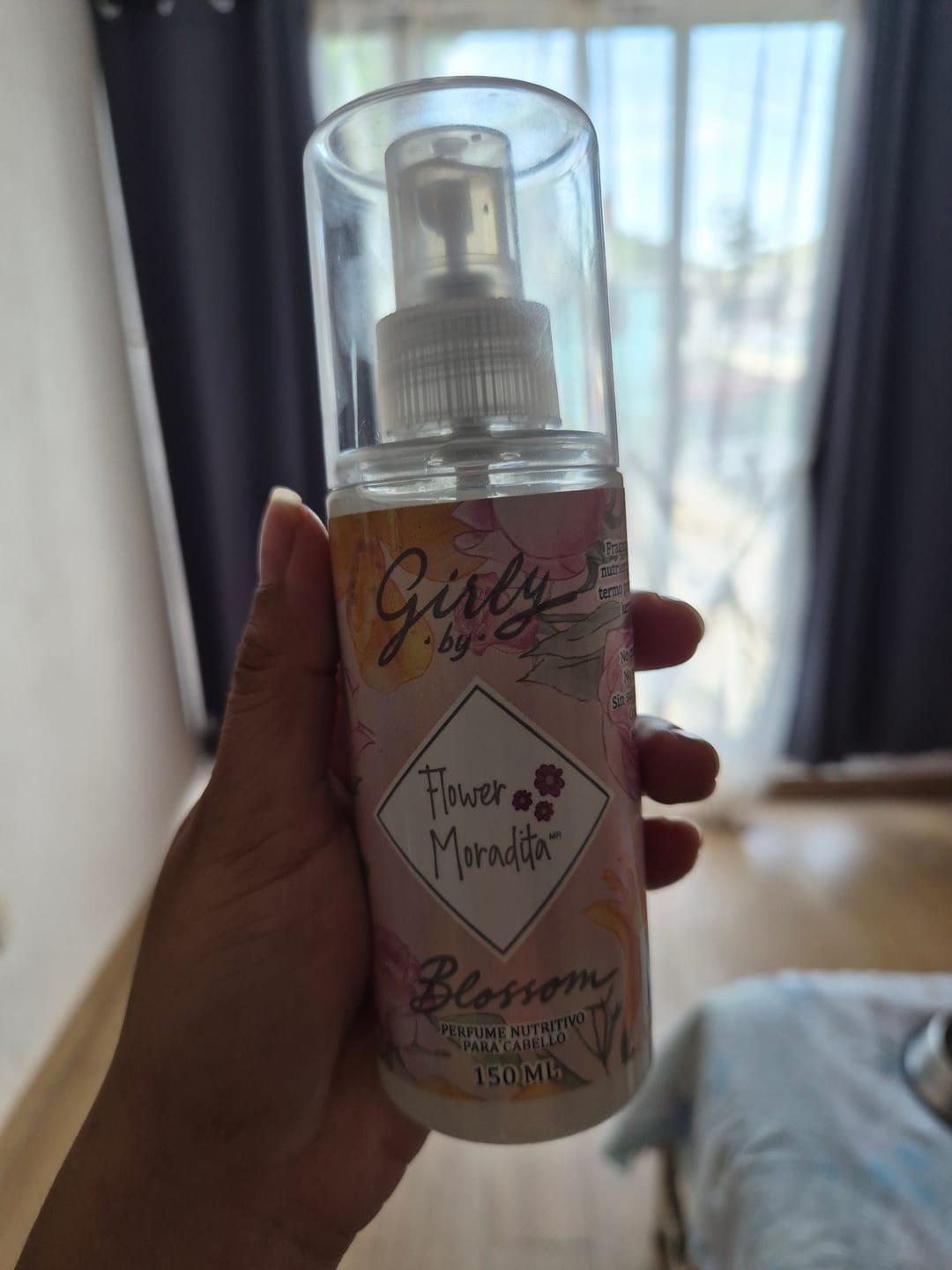 Customer photo review of Perfume para cabello 150ml