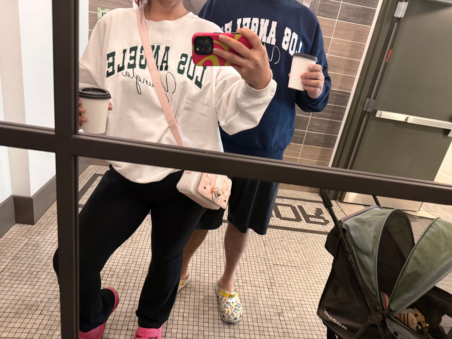 Customer photo review of W563 Varsity Crewneck