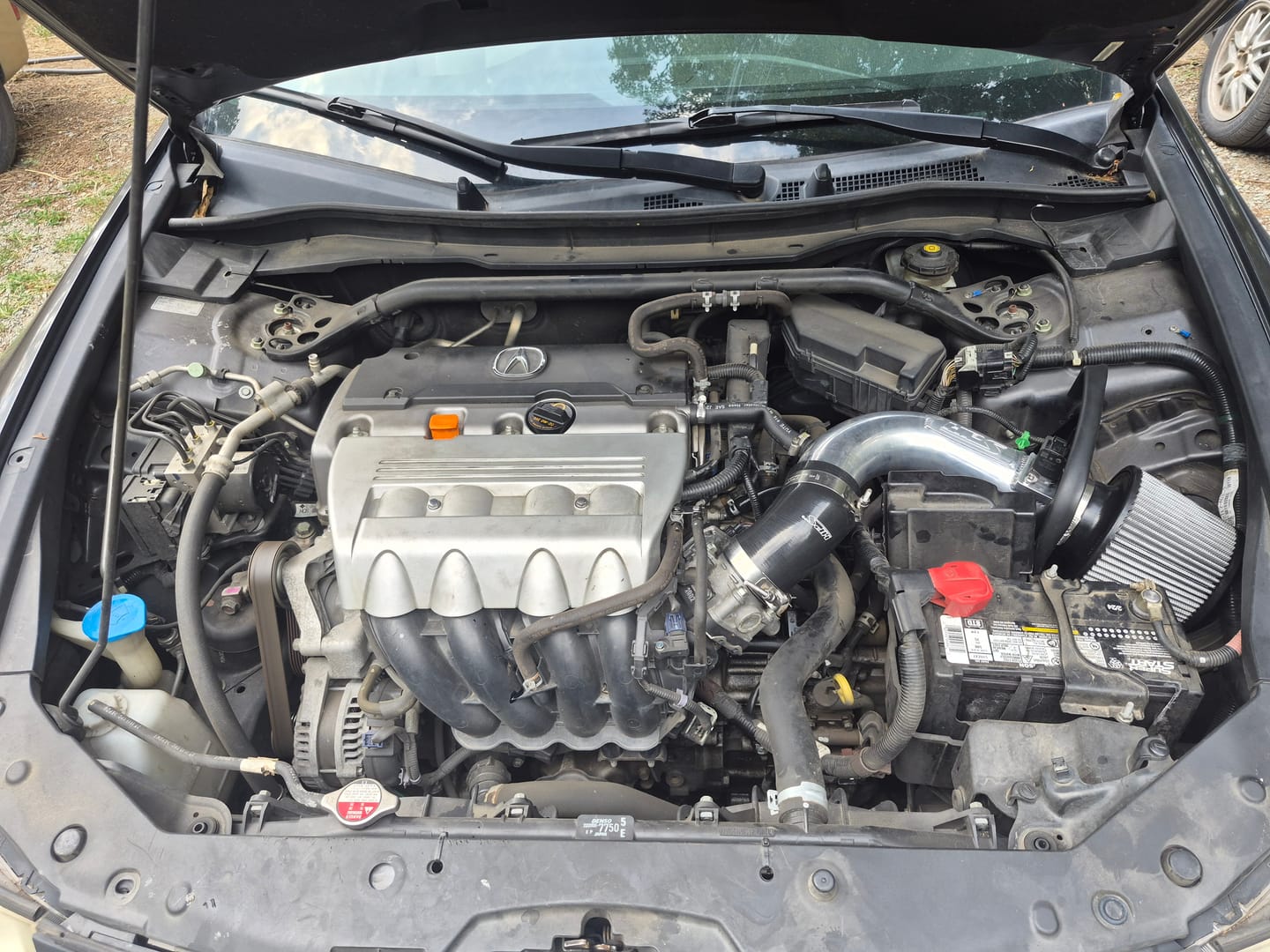 Customer photo review of HPS Performance All-New HPS Performance Air Intake Kit with Heat Shield, 2009-2014 Acura TSX 2.4L, 827-738