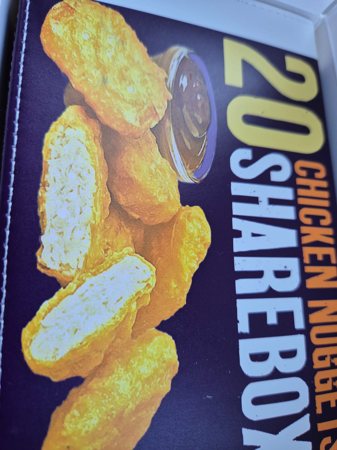 Customer photo review of 20 Chicken Nuggets Deckbox
