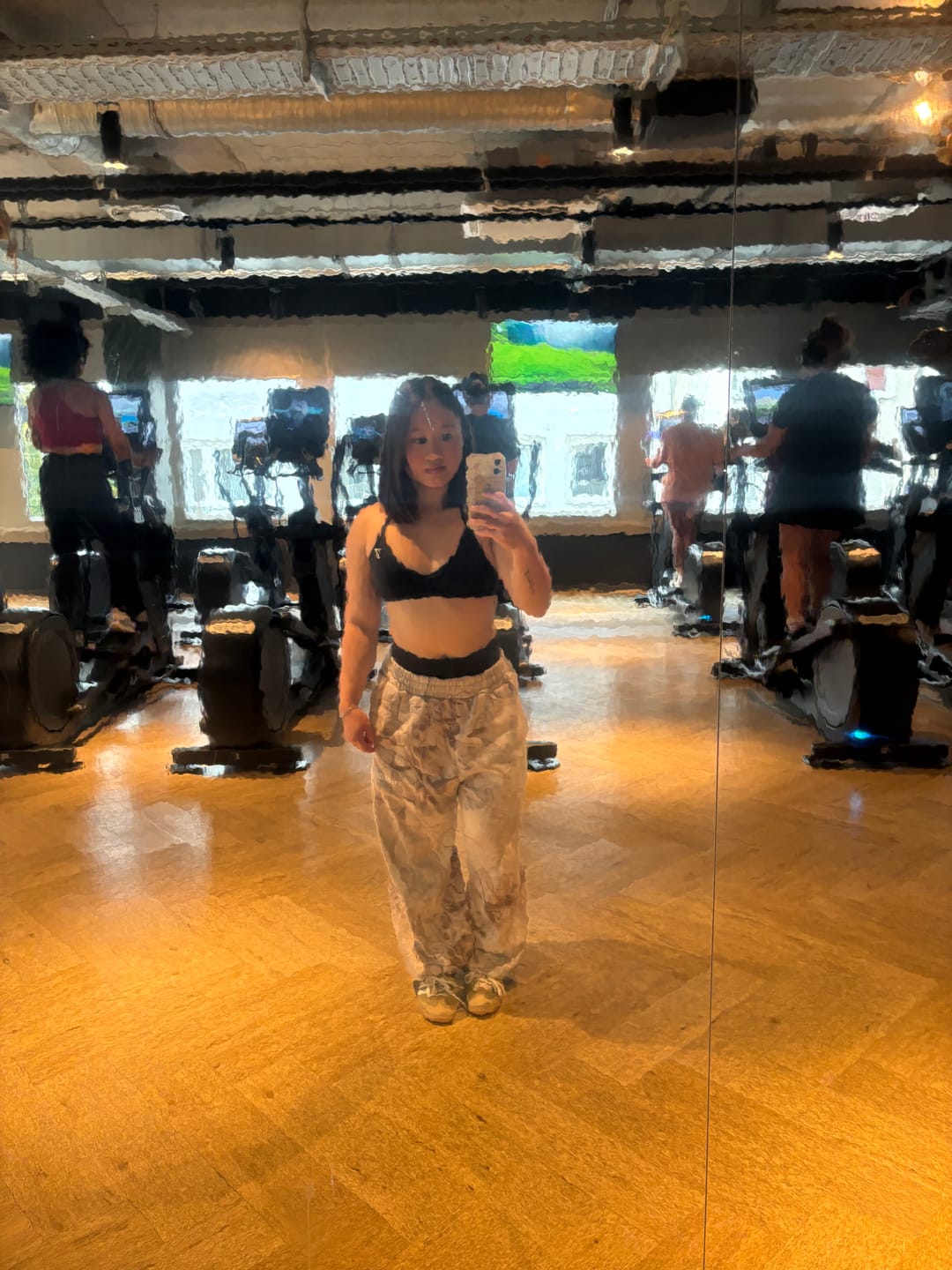 Customer photo review of 2094 - Tree Camo Collection - No Cuff Sweats