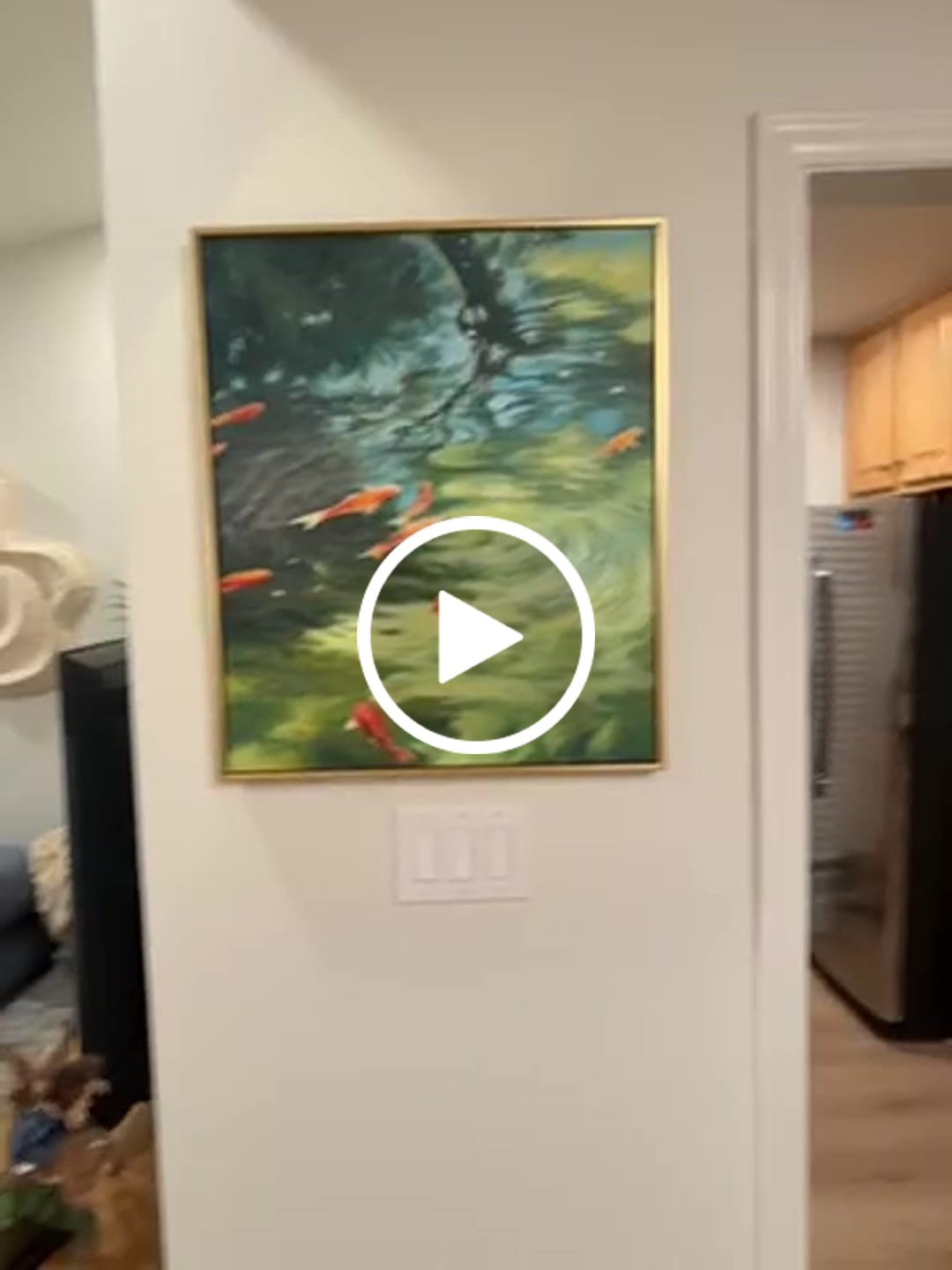 Customer video review of Colorful Painting #CA372