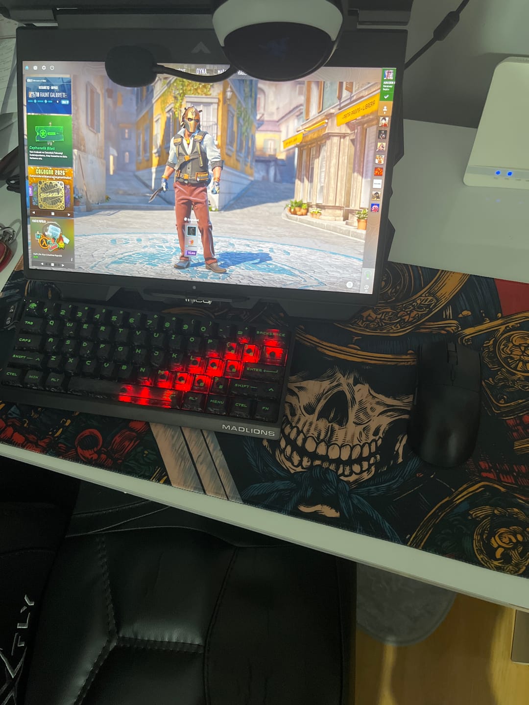 Customer photo review of FGG Madlions MAD60 HE V2 Klavye (Manyetik Switch / HE)