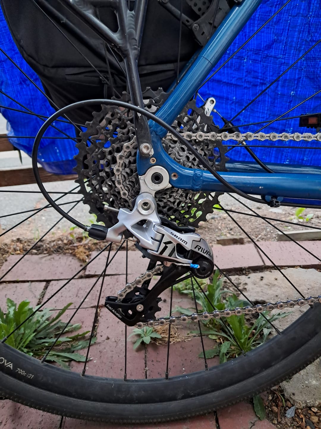 Customer photo review of SRAM Rival 1 - 11 Speed Rear Derailleur - Silver