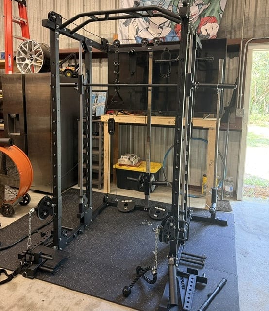 Customer photo review of EVOLPOW M2D Brute All-in-One Smith Machine Home Gym