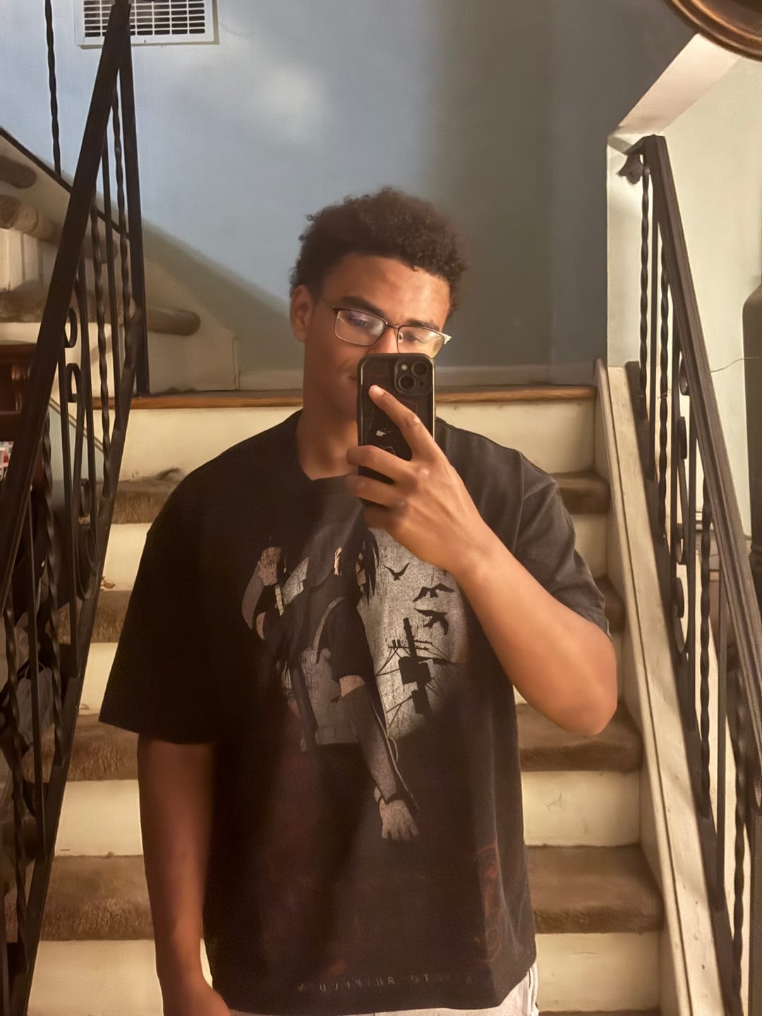 Customer photo review of 4318 - Naruto Distressed Tees