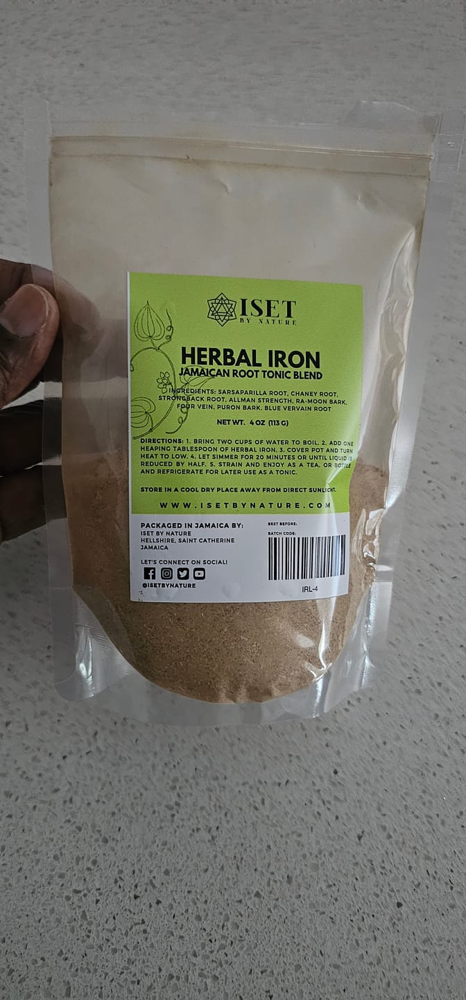 Customer photo review of Herbal Iron Roots™ Formula