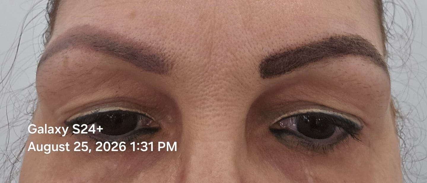 Customer photo review of LORIA Mikroblading Qaş Qələmi — 4 uclu, suya davamlı