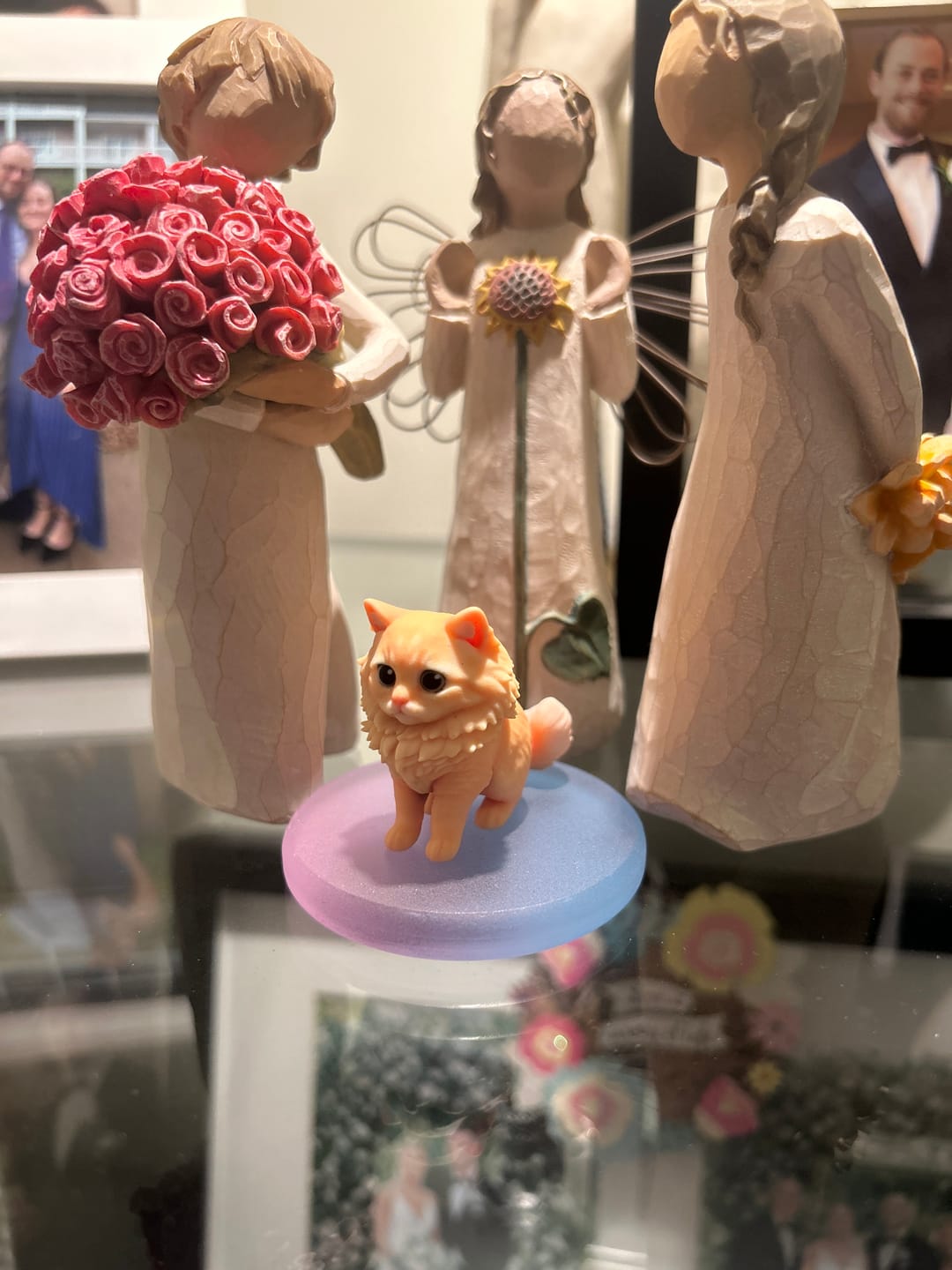 Customer photo review of Personalized Pet 3D Figurine from Photo