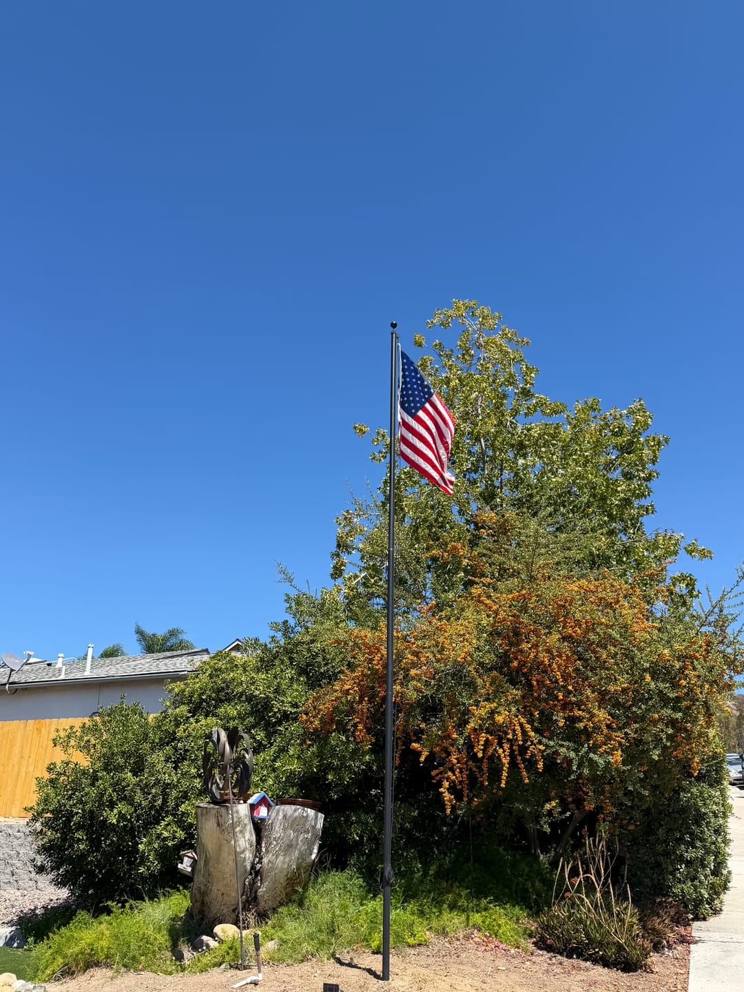 Customer photo review of 3' x 5' American Flag