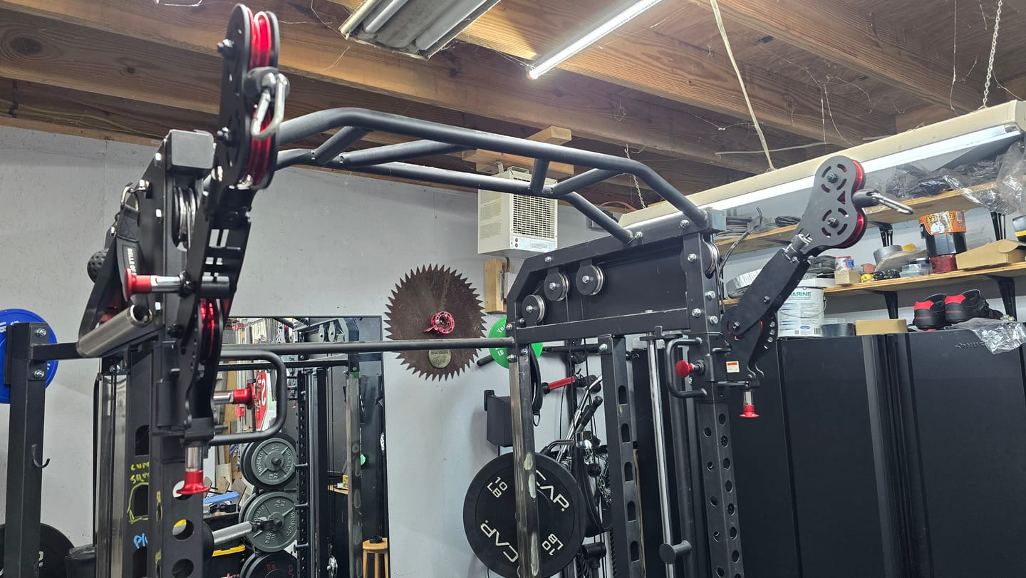 Customer photo review of 3D Pivot Arms Rack Attachment for M4-2.0