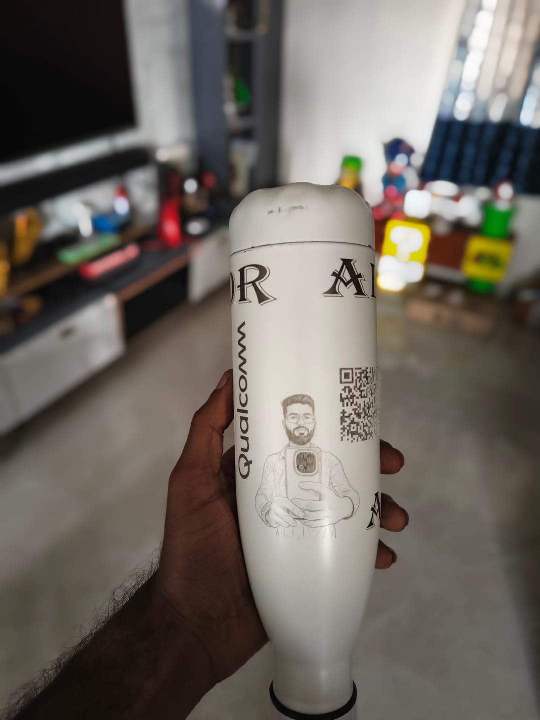 Customer photo review of 🎁 Free Gift: Stainless Steel Tumbler + Laser Engraving Materials