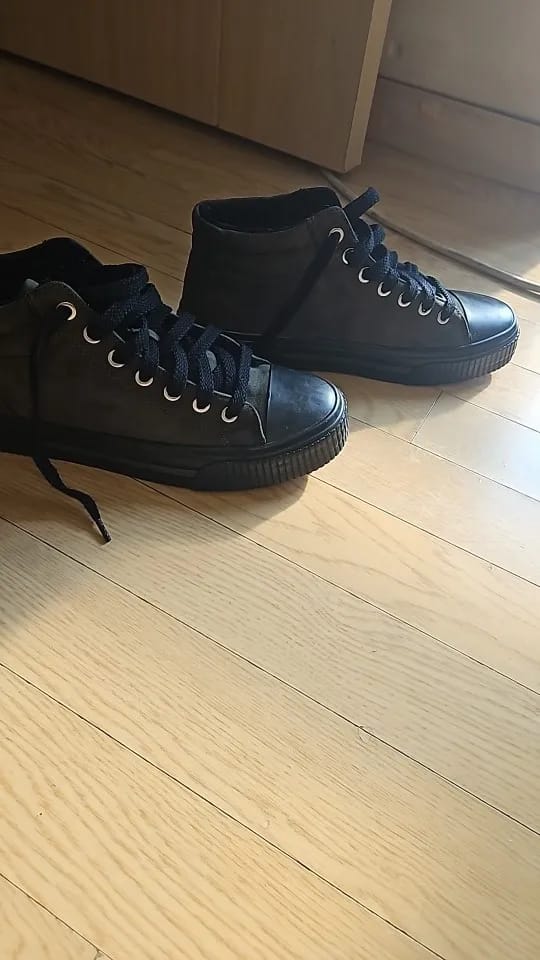 Customer photo review of Autumn Men Casual Shoes Suede Leather Warm Shoes Male Lace-up Flats Sneakers Platform British Business Party Dress Boots SS24918