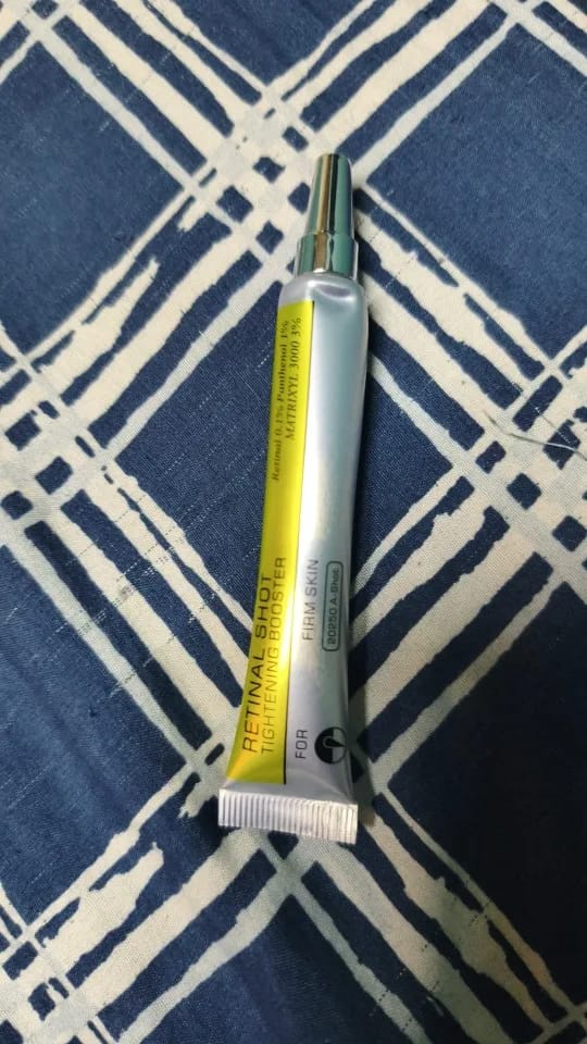 Customer photo review of Retinol Eye Cream – Firming & Brightening