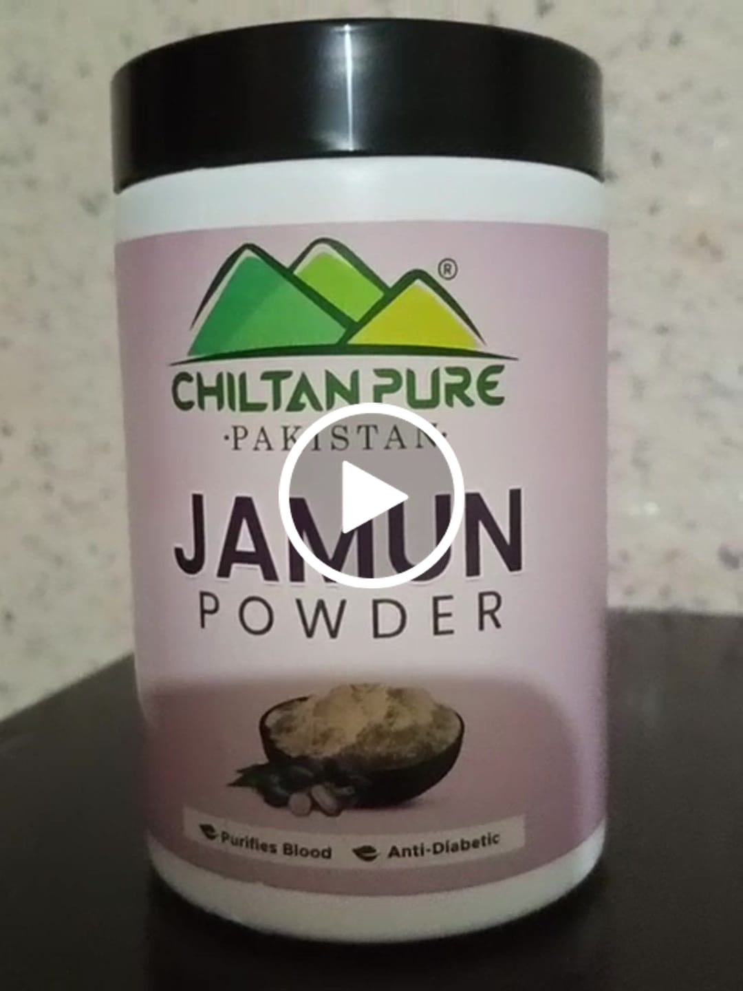 Customer video review of Jamun Powder جامن  Purifies Blood, Anti-Diabetic, Heart Healthy & Rich in Vitamins Jambolan / Java Plum / Black Plum / Indian Blackberry / Malabar Plum