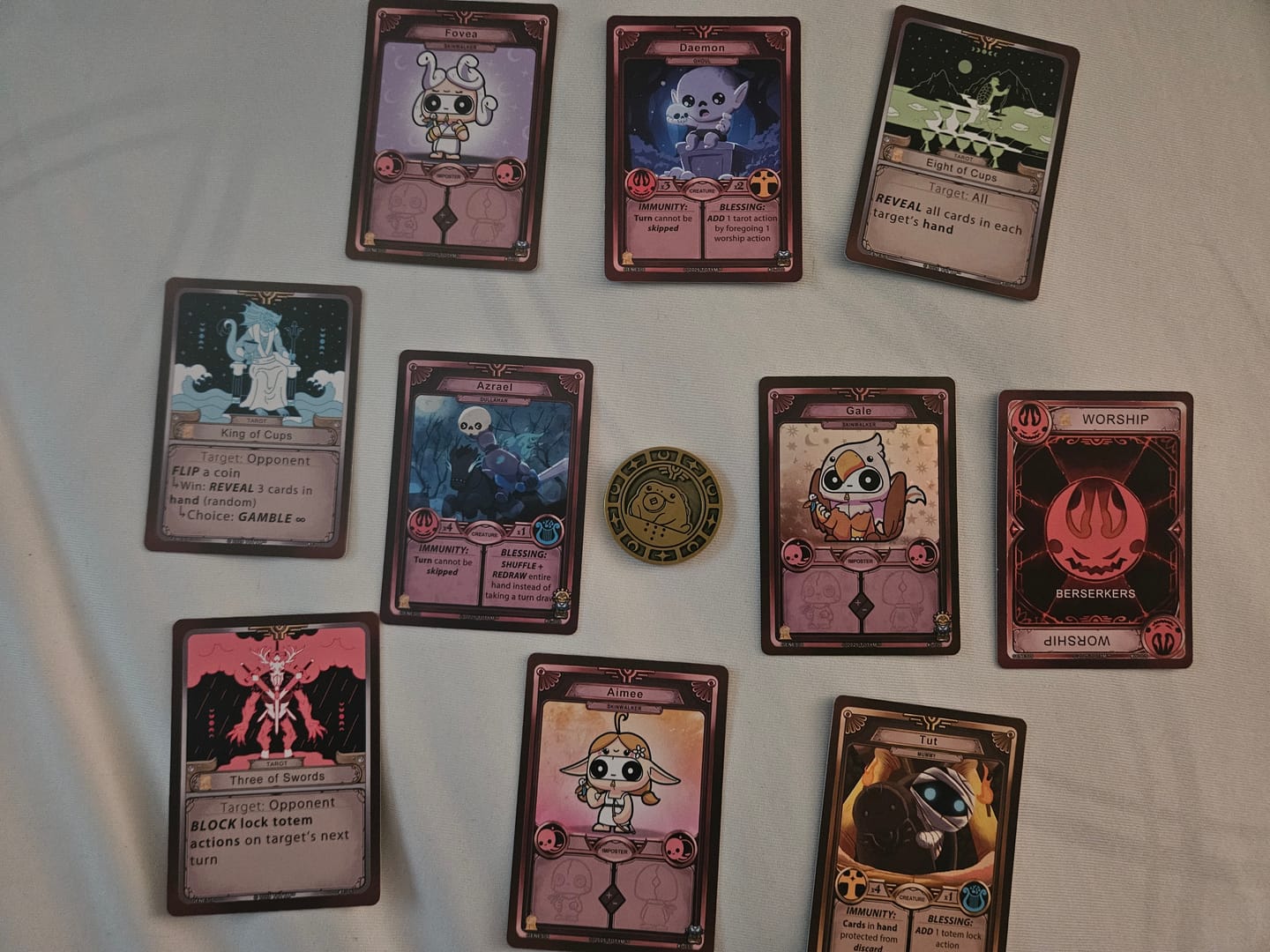 Customer photo review of TOTYM Trading Card Game | Genesis Base Set - 1st Edition