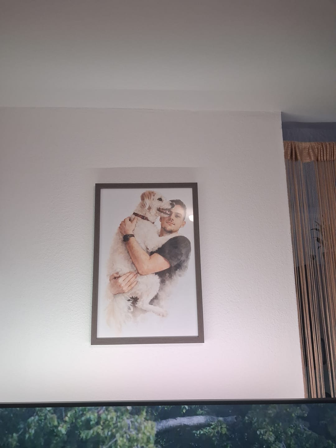 Customer photo review of Personalisiertes Poster - Aquarellfarben