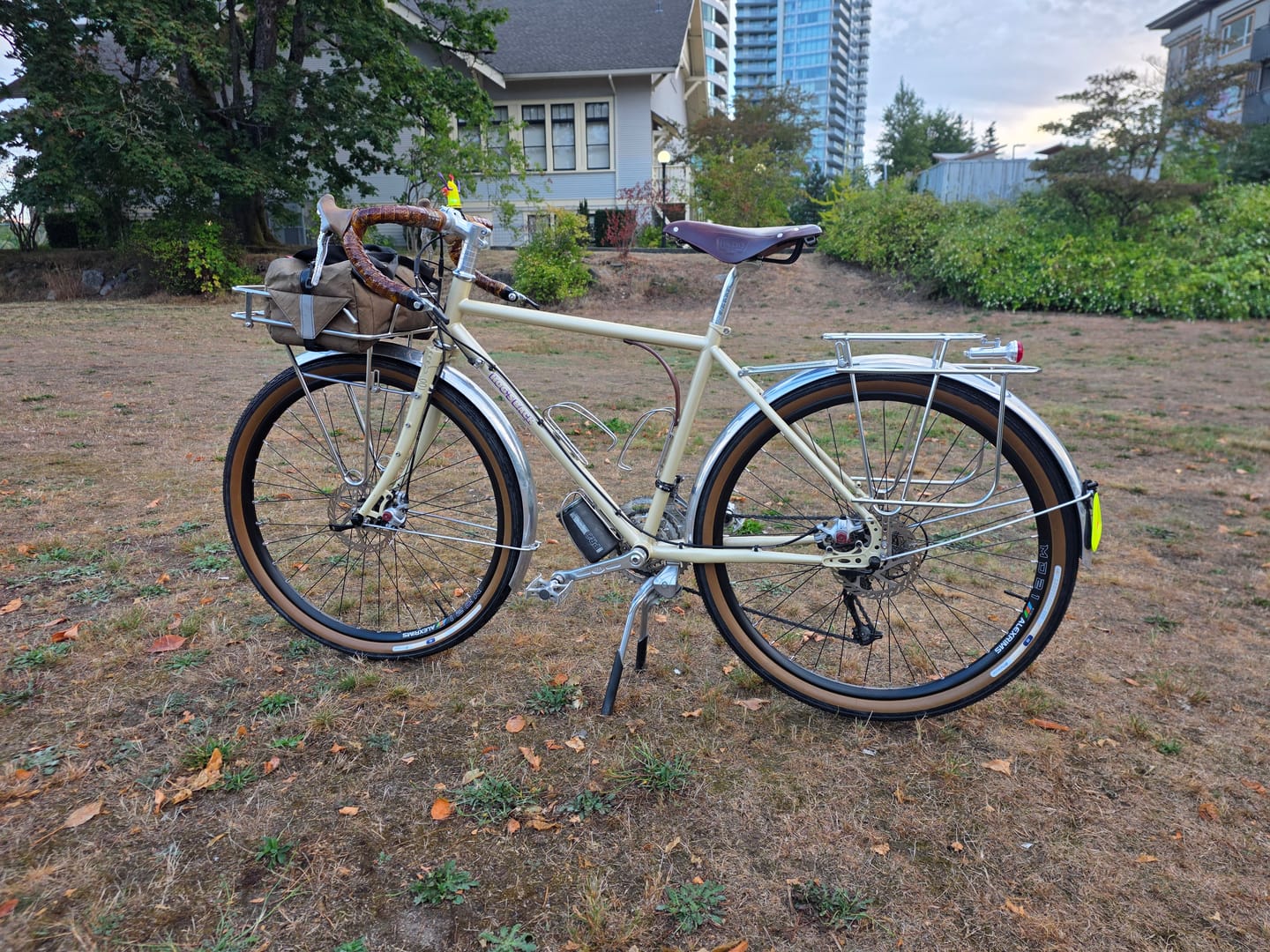 Customer photo review of Campeur Rear Rack
