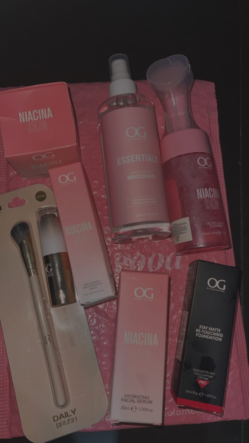 Customer photo review of KIT DE NIACINAMIDA X4 PRODUCTOS